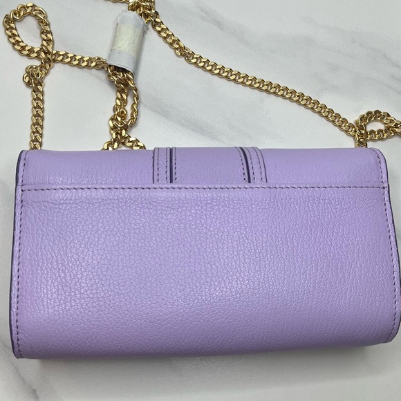 See by Chloe Hana Continental Chain Wallet in Lilac Breeze - Picture 9 of 11